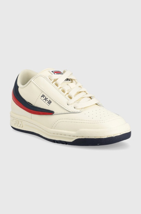Fila sneakersy skórzane ORIGINAL TENNIS kolor beżowy - zdjęcie produktu nr 1