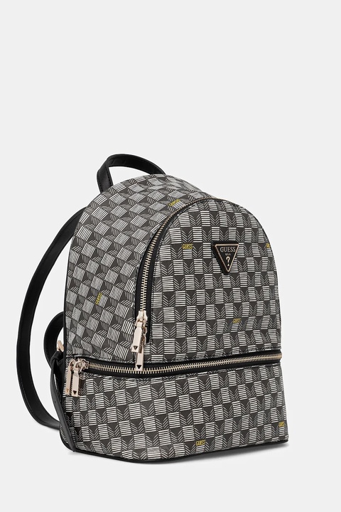 Guess plecak FOLLIE damski kolor czarny mały wzorzysty TWLW96 76032 - zdjęcie produktu nr 2