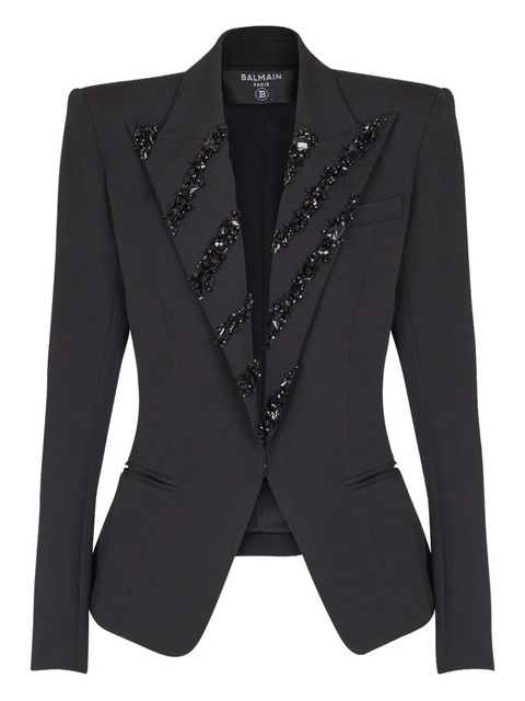 Balmain crystal six-button jacket - Black - zdjęcie produktu nr 2