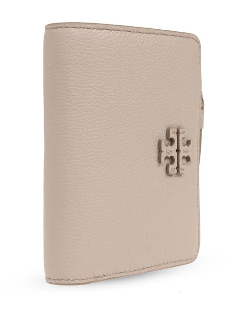 Tory Burch logo-patch leather wallet - Neutrals - zdjęcie produktu nr 2