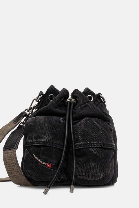 Diesel torebka MULTI-PKTS MULTI-PKTS BUCKET kolor czarny X10375.P4485 - zdjęcie produktu nr 1