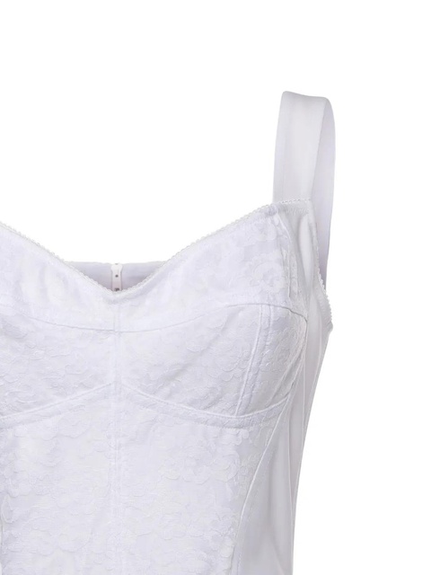Dolce & Gabbana corset mini dress - White - zdjęcie produktu nr 1