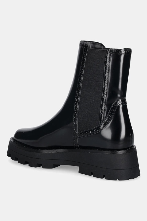 Dkny sztyblety Sanchit damskie kolor czarny na płaskim obcasie K4569875 - zdjęcie produktu nr 2