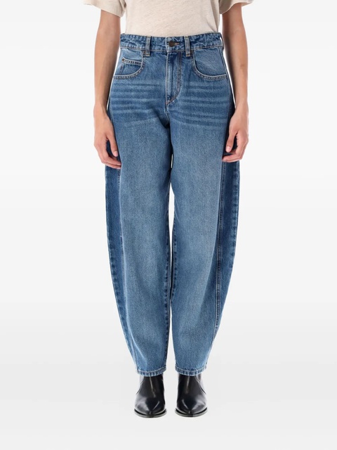 MARANT ÉTOILE Oriane side-seam detail jeans - Blue - zdjęcie produktu nr 1