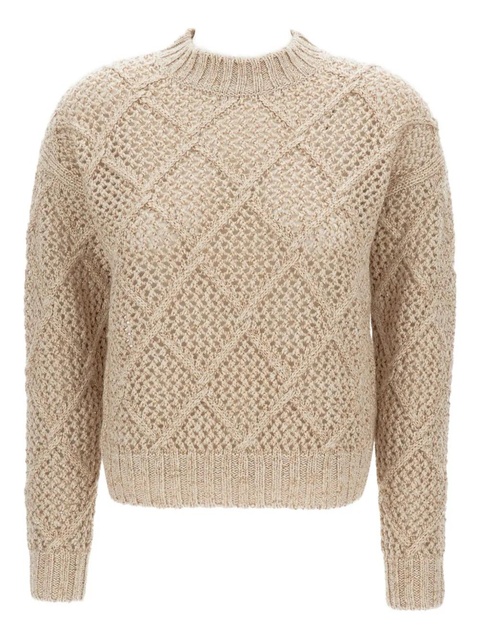 Max Mara open-work sweater - Neutrals - zdjęcie produktu nr 1
