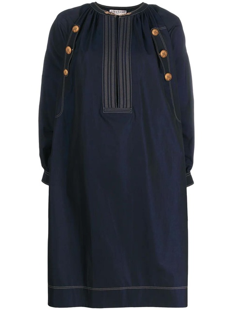 Givenchy button details poplin dress - Blue - zdjęcie produktu nr 1