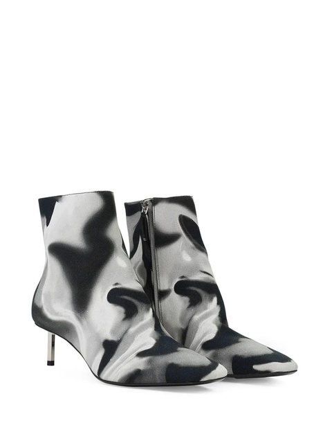 Off-White 50mm Liquid Melt Allen ankle boots - Black - zdjęcie produktu nr 2