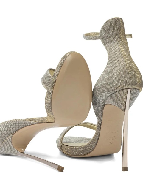 Casadei 125mm Blade ankle-strap sandals - Grey - zdjęcie produktu nr 2