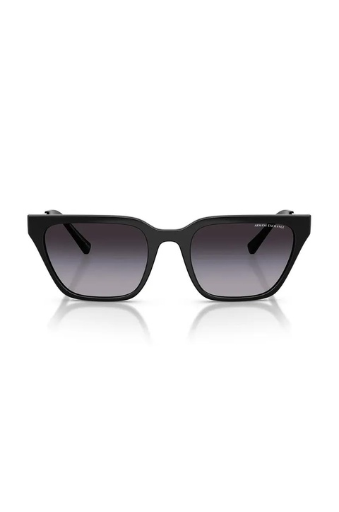 Armani Exchange okulary przeciwsłoneczne damskie kolor bordowy 0AX4158S - zdjęcie produktu nr 2