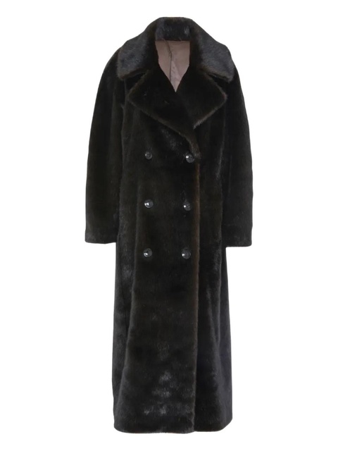 The Frankie Shop faux fur Joni coat - Black - zdjęcie produktu nr 1