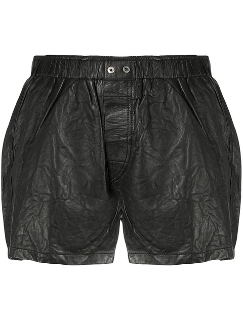 Zadig&Voltaire high-rise crinkle shorts - Black - zdjęcie produktu nr 1