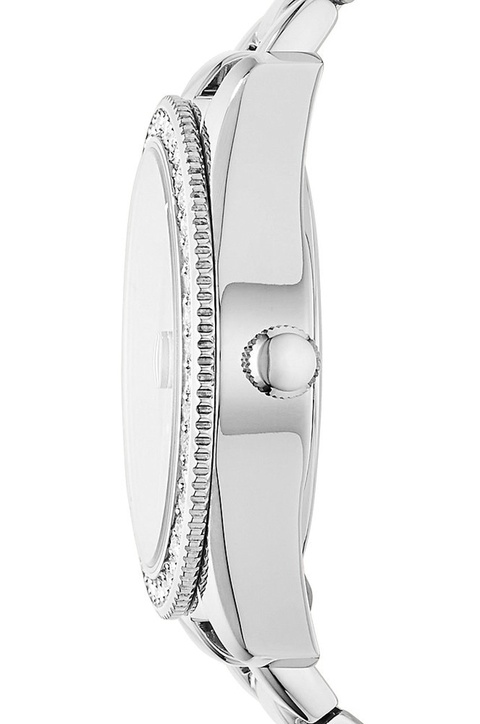 Fossil zegarek damski kolor srebrny - zdjęcie produktu nr 1