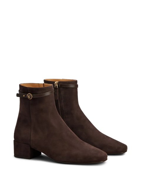 Tod's leather ankle boots - Blue - zdjęcie produktu nr 1