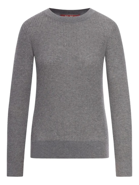 Max Mara Marabu ribbed sweater - Grey - zdjęcie produktu nr 1