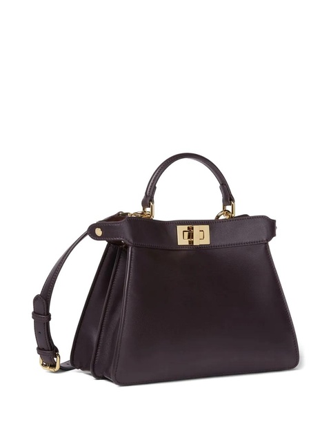 FENDI small Peekaboo ISeeU tote bag - Brown - zdjęcie produktu nr 2