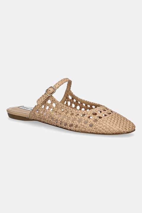 Steve Madden klapki Glennie damskie kolor beżowy SM11003841 - zdjęcie produktu nr 1