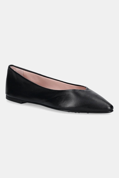 Pretty Ballerinas baleriny skórzane TYRA kolor czarny 52775_001 - zdjęcie produktu nr 1