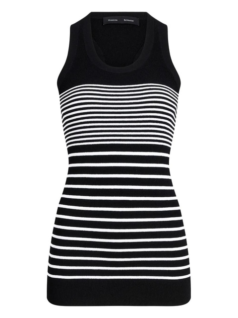 Proenza Schouler Roberts top - Black - zdjęcie produktu nr 1