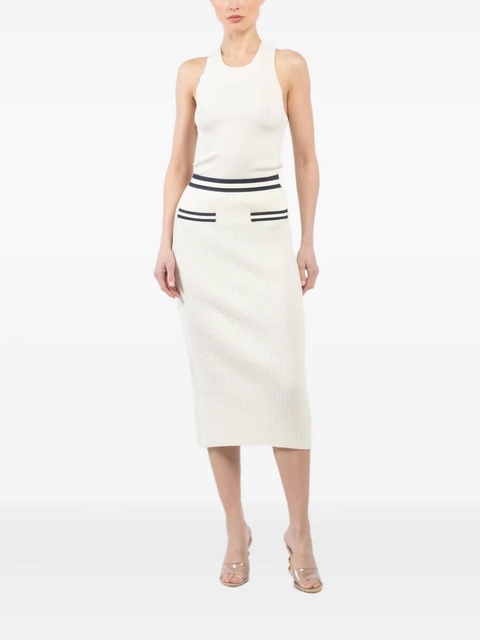 Simkhai Paige midi skirt - White - zdjęcie produktu nr 2