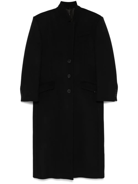The Attico single-breasted coat - Black - zdjęcie produktu nr 1