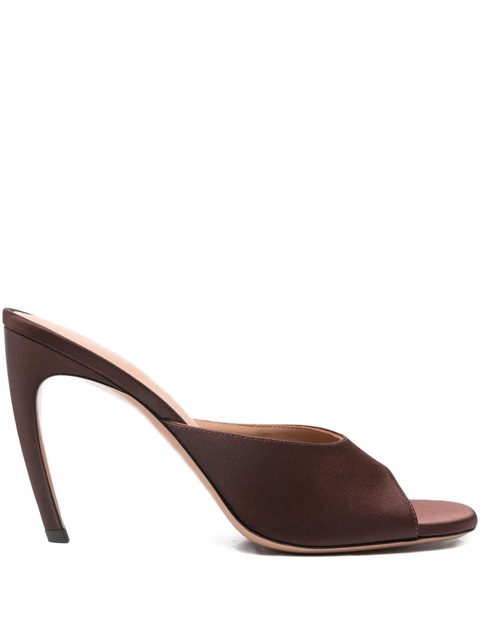 The Attico 95mm Betta sandals - Brown - zdjęcie produktu nr 1