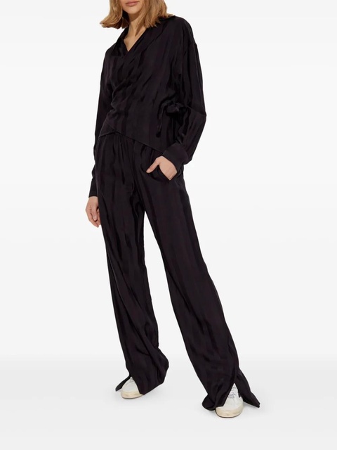 Golden Goose striped blouse - Black - zdjęcie produktu nr 2
