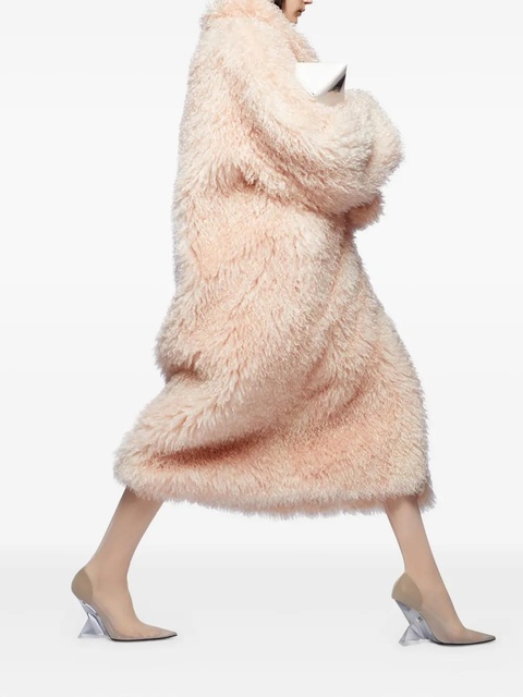 The Attico faux-fur coat - Pink - zdjęcie produktu nr 2