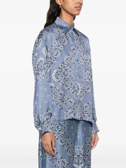 Maje floral-print shirt - Blue - zdjęcie produktu nr 2