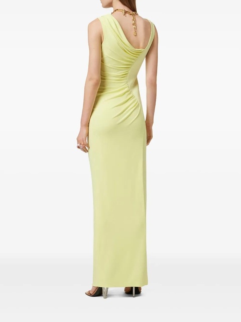 Versace Medusa '95 draped gown - Yellow - zdjęcie produktu nr 2