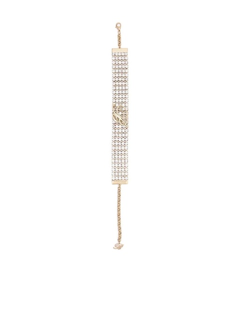 Blumarine crystal-embellished necklace - Gold - zdjęcie produktu nr 1