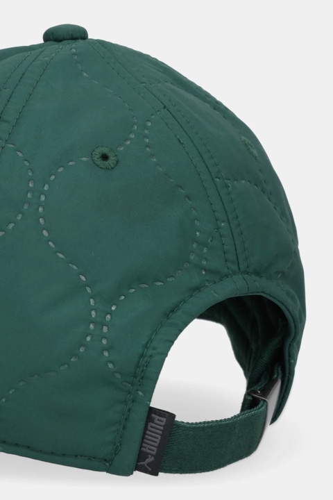 Puma czapka z daszkiem kolor zielony 26382. - zdjęcie produktu nr 2