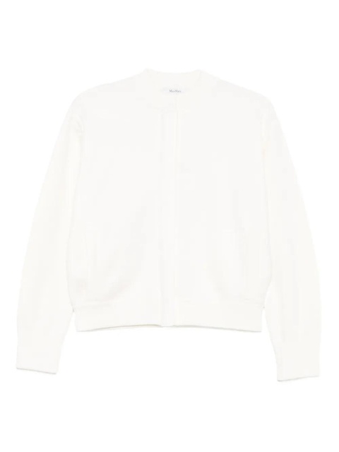 Max Mara round-neck cardigan - White - zdjęcie produktu nr 1