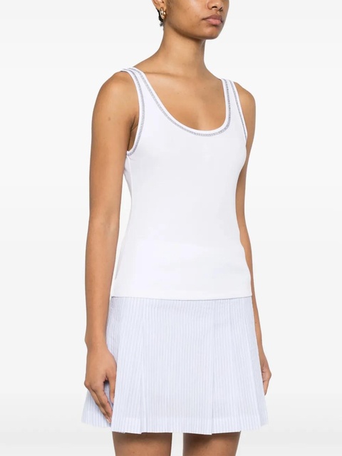 SANDRO ribbed tank top - White - zdjęcie produktu nr 2