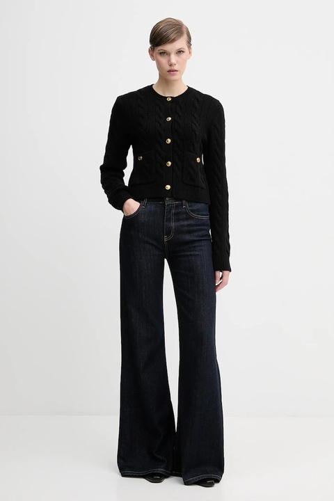 Polo Ralph Lauren kardigan wełniany damski kolor czarny 211978312 - zdjęcie produktu nr 2