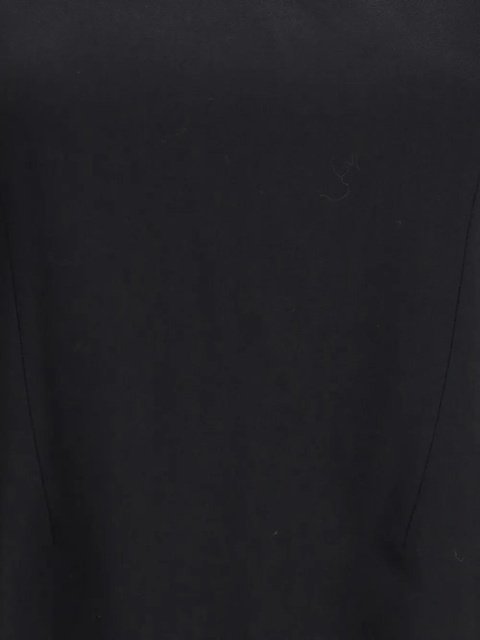 Alexander McQueen puff-sleeves day dress - Black - zdjęcie produktu nr 2