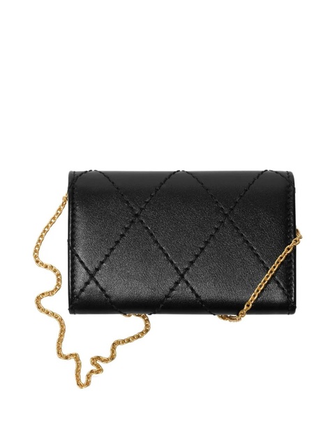 Burberry quilted chain card holder - Black - zdjęcie produktu nr 2