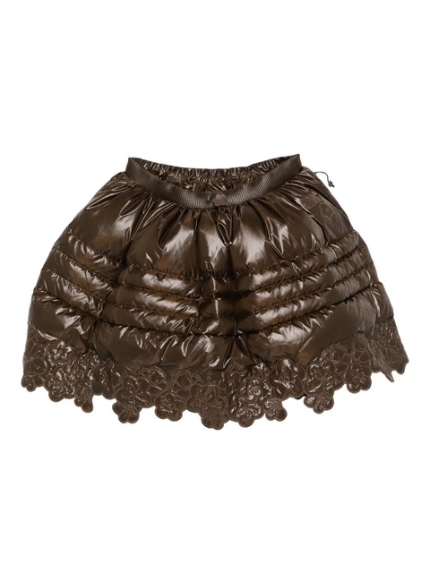 Cecilie Bahnsen x The North Face quilted mini skirt - Brown - zdjęcie produktu nr 1