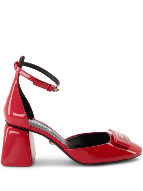 Versace 70mm leather pumps - Red - zdjęcie produktu nr 1