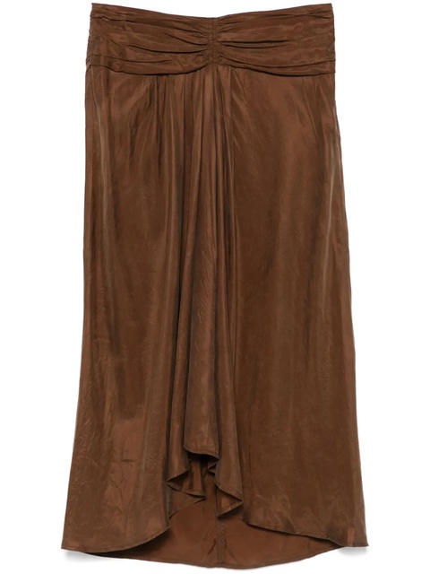 MARANT ÉTOILE Zoan midi skirt - Brown - zdjęcie produktu nr 1
