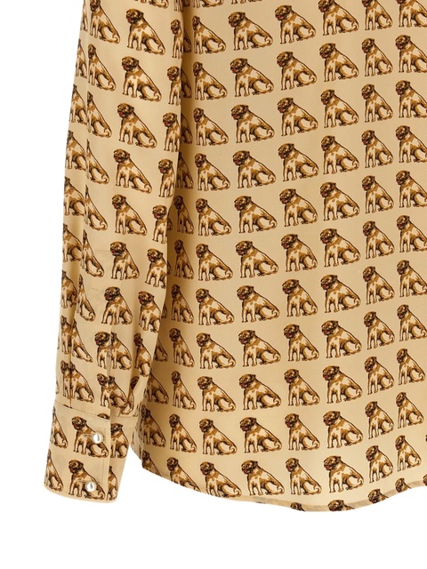 Valentino Garavani Petit Charles-print shirt - Brown - zdjęcie produktu nr 2