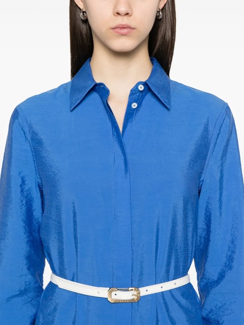 TOTEME Parachute shirt dress - Blue - zdjęcie produktu nr 2