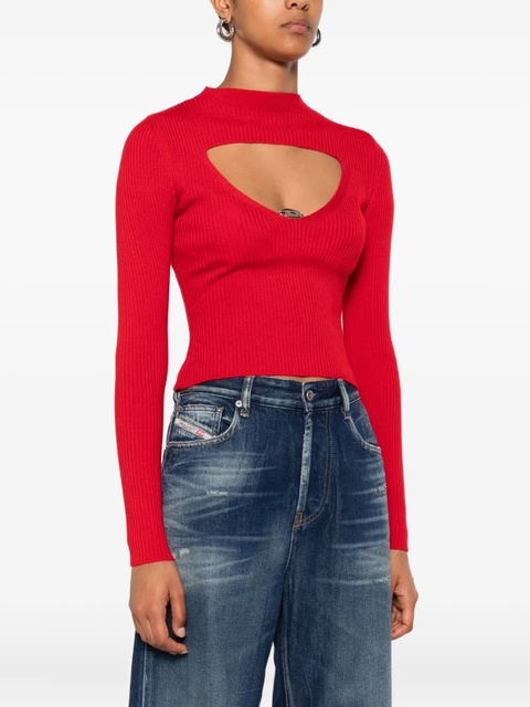 Diesel ribbed sweater - Red - zdjęcie produktu nr 2