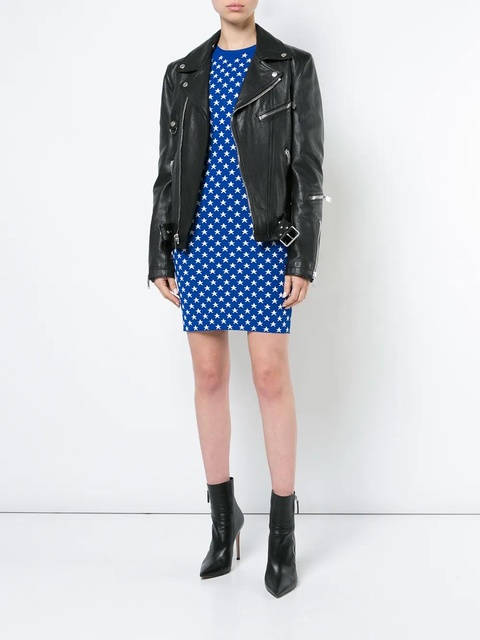 Givenchy star print fitted mini dress - Blue - zdjęcie produktu nr 2