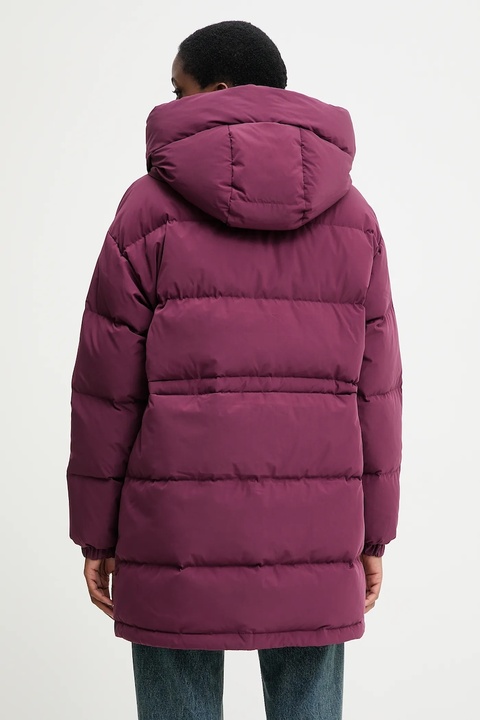 United Colors of Benetton kurtka puchowa kolor fioletowy zimowa oversize 22T6DN087 - zdjęcie produktu nr 2