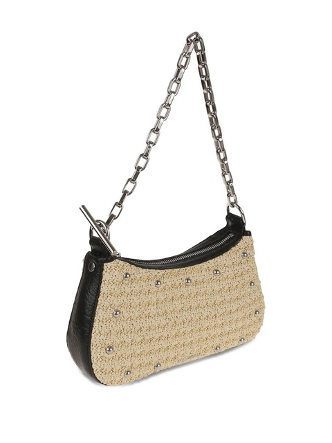 Alexander McQueen stud-embellished shoulder bag - Neutrals - zdjęcie produktu nr 2