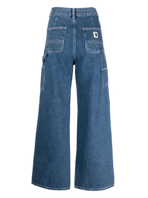 Carhartt WIP high-waist wide-leg jeans - Blue - zdjęcie produktu nr 2
