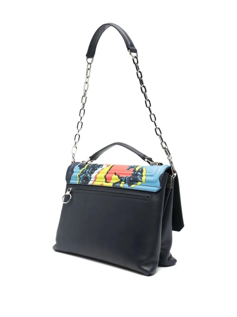Versace graphic shoulder bag - Blue - zdjęcie produktu nr 1