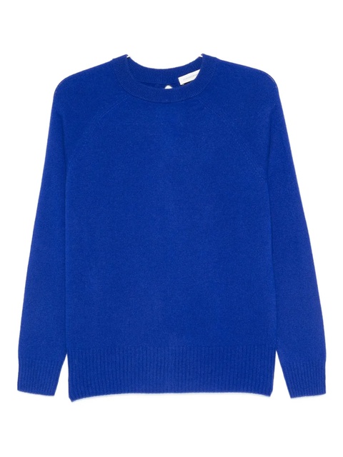 Christopher Esber keyhole-back cashmere sweater - Blue - zdjęcie produktu nr 1