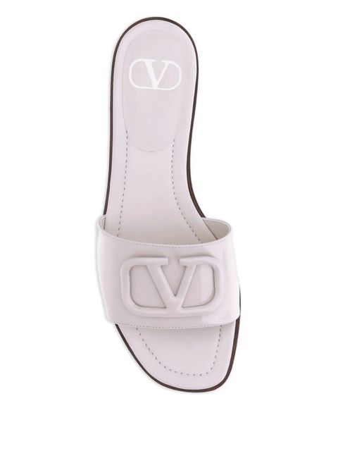 Valentino Garavani VLogo signature leather sandals - White - zdjęcie produktu nr 2