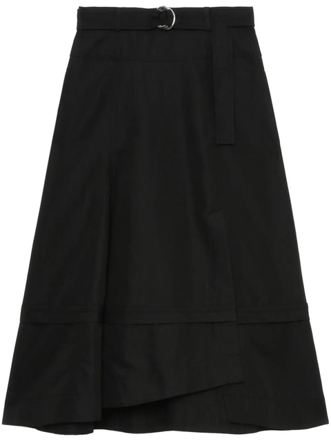 3.1 Phillip Lim Belted Flare skirt - Black - zdjęcie produktu nr 1